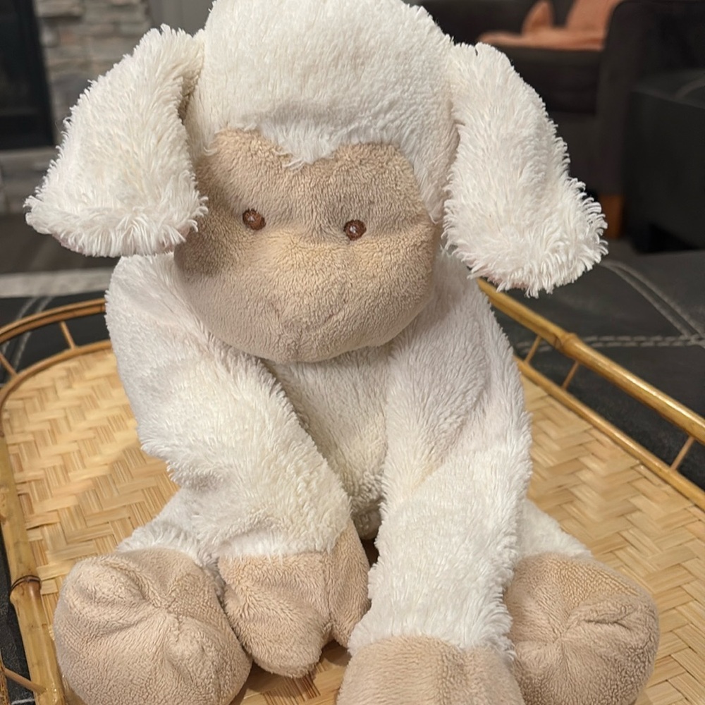 Baby Ganz Super Soft plush beanie lamb